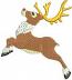 Christmas deer Happy New Year. Machine Embroidery Design. Instant Download 