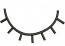 Smile and closed eye separate from each other, separate files / total 6 designs  Muzzle for embroidery on clothes or dolls Instant Download 