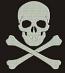 Pirate Skull with Crossbones Machine Embroidery Designs, instantly download 