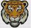 Tiger applique Embroidery design - Machine embroidery design, instantly download 