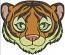 Tiger head Embroidery design - Machine embroidery design, instantly download15062025