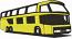 Bus / School Bus / Tour Bus machine embroidery design, instantly download