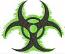 Toxic Machine Embroidery Design, Instant Download  