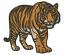 Tiger Machine Embroidery Design, Instant Download 