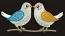 A Couple of Pigeons Machine Embroidery Design, Instant Download 
