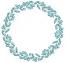 Rustic Monogram Wreath for Wedding / Floral Frame Machine Embroidery Design, Instant Download 