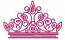 Crown Machine Embroidery Design, Instant Download 