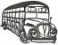  Old Fantastic Bus Machine Embroidery Design, Instant Download 