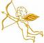 Cupid, Angel Machine Embroidery Design, Instant Download 