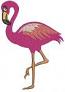  Pink Flamingo Machine Embroidery Designs, Instant Download 