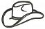 Hat machine embroidery design, simple hat embroidery pattern, minimalistic embroidery file 