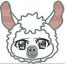 Llama Machine Embroidery Design 