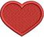 Heart machine embroidery design – instant download 