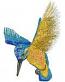 Kingfisher halcyon machine embroidery design 