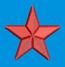 Star machine embroidery design  