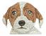 Cute puppy machine embroidery design – dog embroidery pattern 
