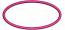 Oval applique machine embroidery design 