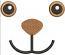 Set of designs: muzzle, inscription, traces – machine embroidery designs 
