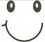 Eyes and smile for toys machine embroidery designs 