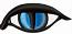 Blue eyes for toys, three sizes – machine embroidery design 