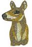 Small Head of Doe Including Cap Sizes Machine Embroidery Design  