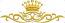 Crown and Wave Pattern Machine Embroidery Design.  