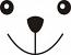Teddy bear muzzle  vector SVG. dxf, PNG. EPS. jpg big size 300 dpi 