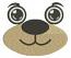 Muzzle with Eyes Machine Embroidery Designs 