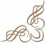 Scroll Corner Machine Embroidery Design 
