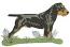 German Jagdterrier Dog Machine Embroidery Design