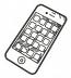 Mobile Phone Machine Embroidery Design 