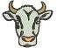 Cow Machine Embroidery Design 