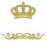 Crown and Pattern Machine Embroidery Design 
