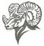 Realistic Ram Head Machine Embroidery Design 