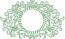 Elegant Round Floral Frame Machine Embroidery Design 