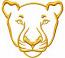 Puma Mountain Lion Machine Embroidery Design 