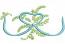 Floral Corner with Bowl Embroidery Design  