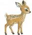Charming Fairy Tale Fawn Embroidery Design 