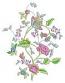 Buckingham Floral Bouquet Machine Embroidery Design 