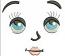 Doll Face Machine Embroidery Design 