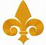 Fancy Fleur de Lis Machine Embroidery Design 