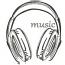 Headphone Machine Embroidery Design 
