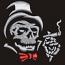 Smocking Skull Machine Embroidery Design 