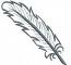 Feather Machine Embroidery Design  