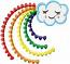 Rainbow Cloud Machine Embroidery Design 