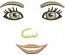 Doll Face Machine Embroidery Design 