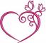 Heart Machine Embroidery Design 