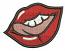 Lips Machine Embroidery Design 