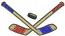 hockey sticks Machine Embroidery Design 