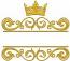Split Flourish Floral Name Frame Machine Embroidery Design 